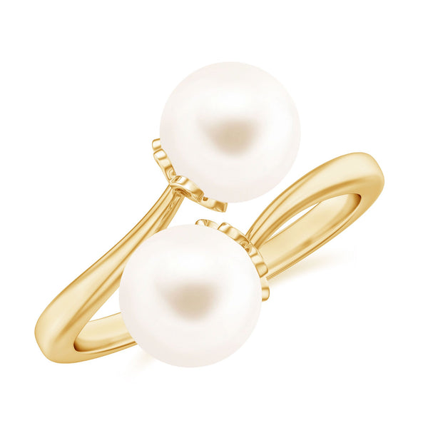 Aaina - Pearl Ring (Gold Plated - 925 Sterling Silver)