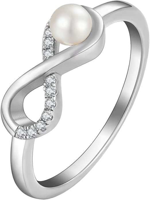 Pearl - Zircon Ring